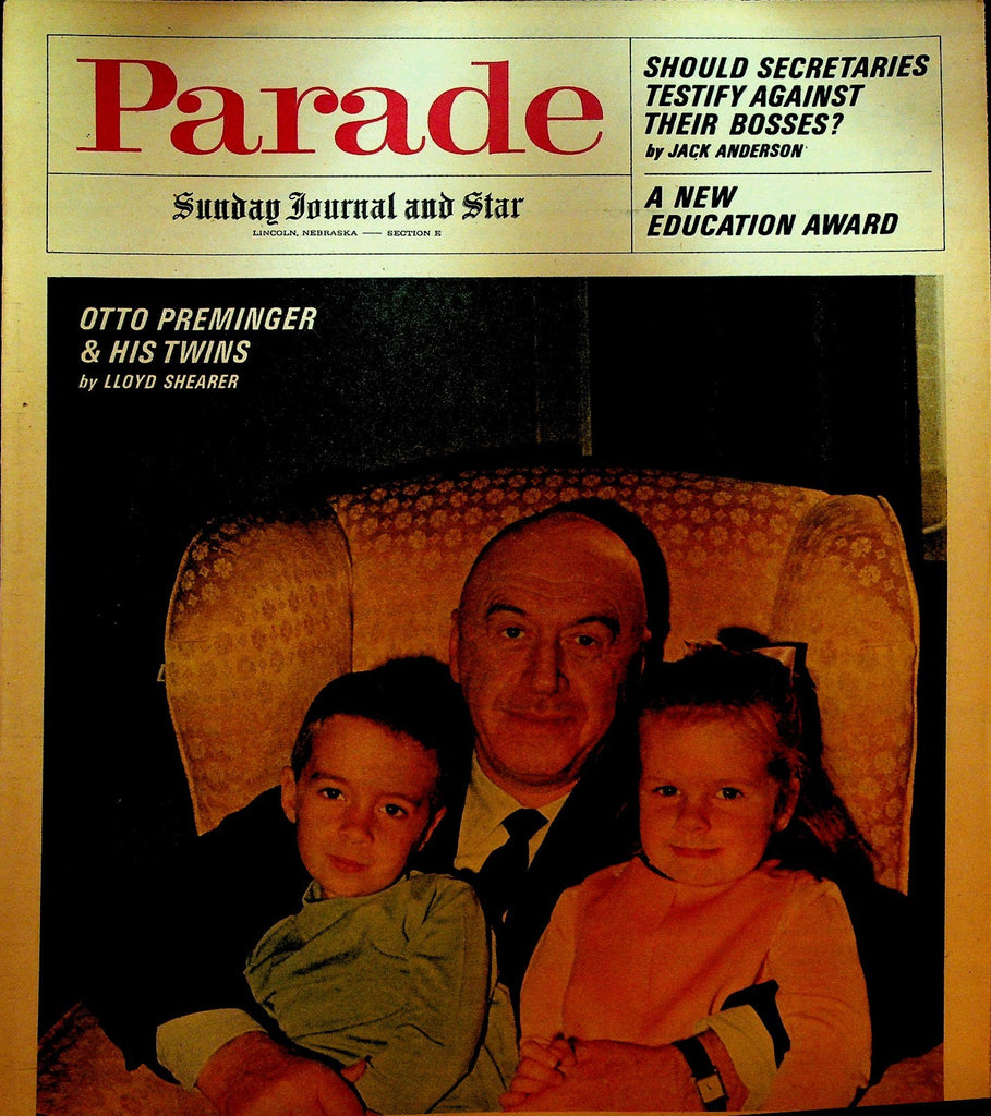 Parade Magazine June 27 1965 Otto Preminger Carol Lynley Dorothy Lamour0