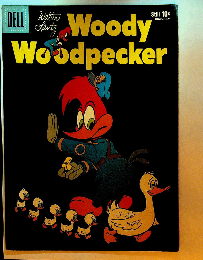 Woody Woodpecker 55 Dell Comics 1959 School Crossing Guard Ducks0