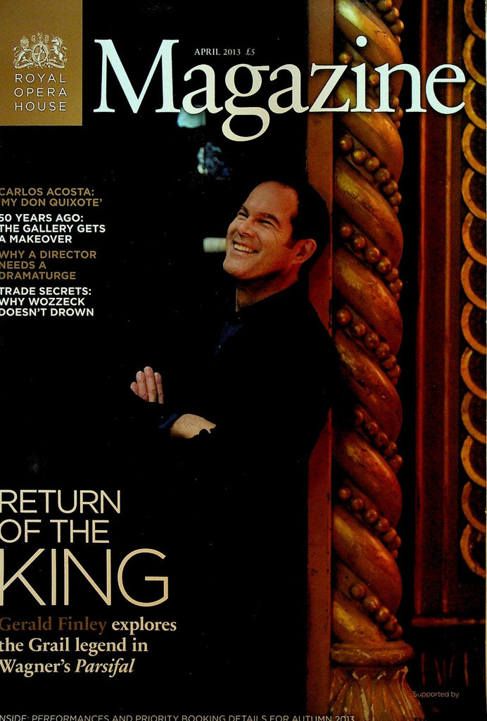 Royal Opera House Magazine April 2013 Carlos Acosta Gerald Finley0