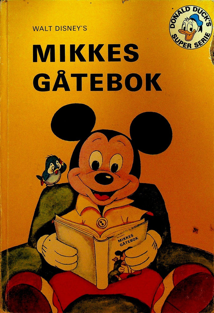 Walt Disney Mickey Mouse 1975 Book Norway  Mikkes Gatebok0