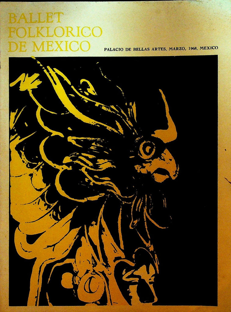 Ballet Folklorio de Mexico Program March 1968 Mayas Tarascans Mocambo0