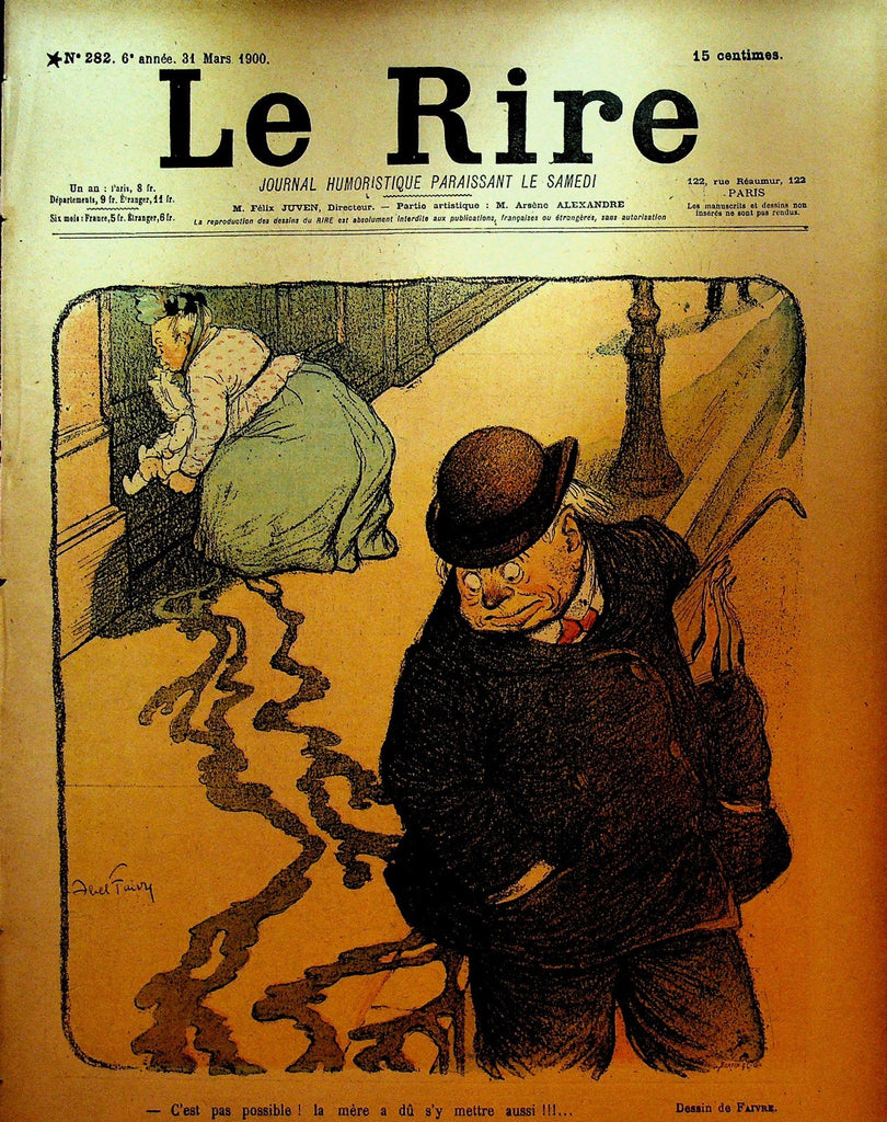 La Rire French Humor Magazine 282 March 31 19000