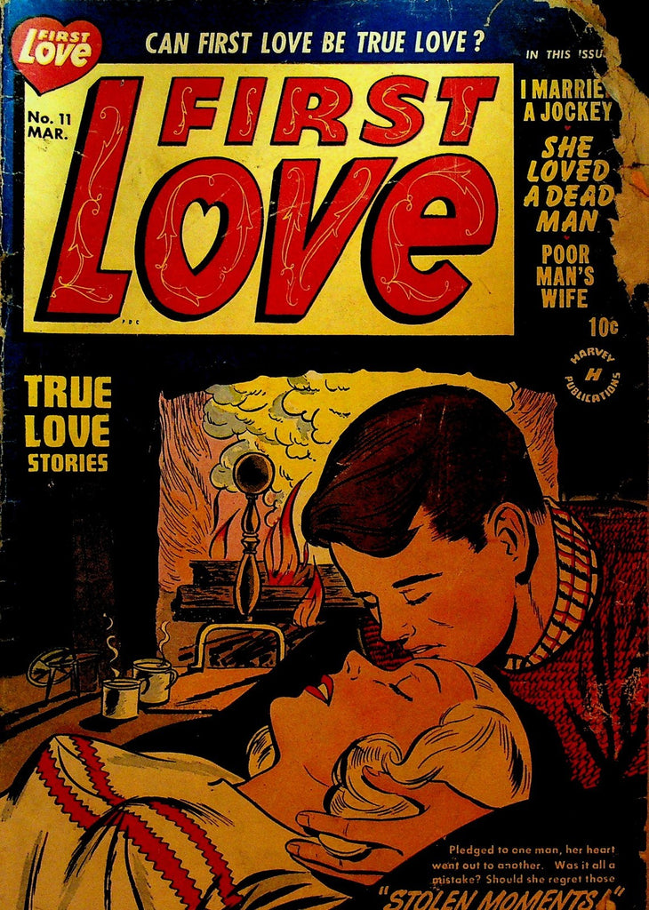 First Love Illustrated 11 Harvey Comics 1951 Golden Age Romance Comic0