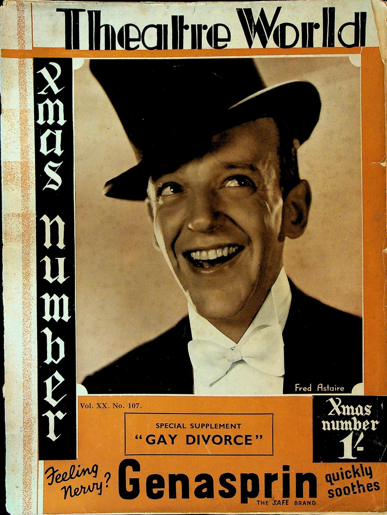 Theatre World Magazine December 1933 Fred Astaire Nora Swinburne0
