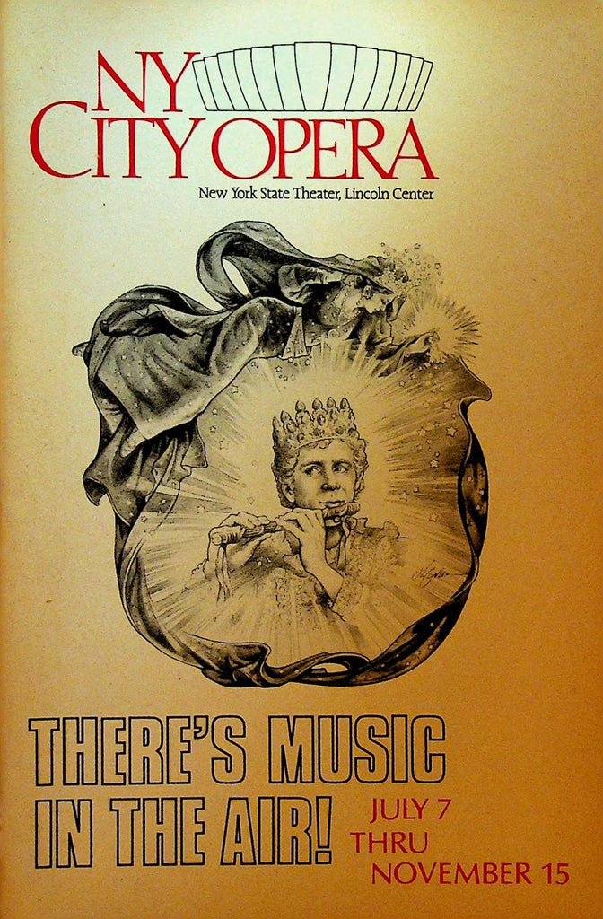 The Desert Song New York City Opera Playbill September 5 1987 David Frye0