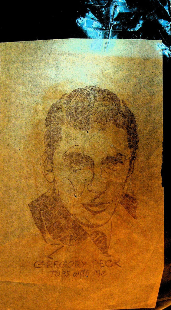 Gregory Peck Tops With Me Vintage Iron-On Transfer 1940s0