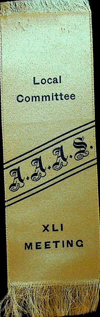 American Association for the Advancement of Science 1889 Committee Ribbon0
