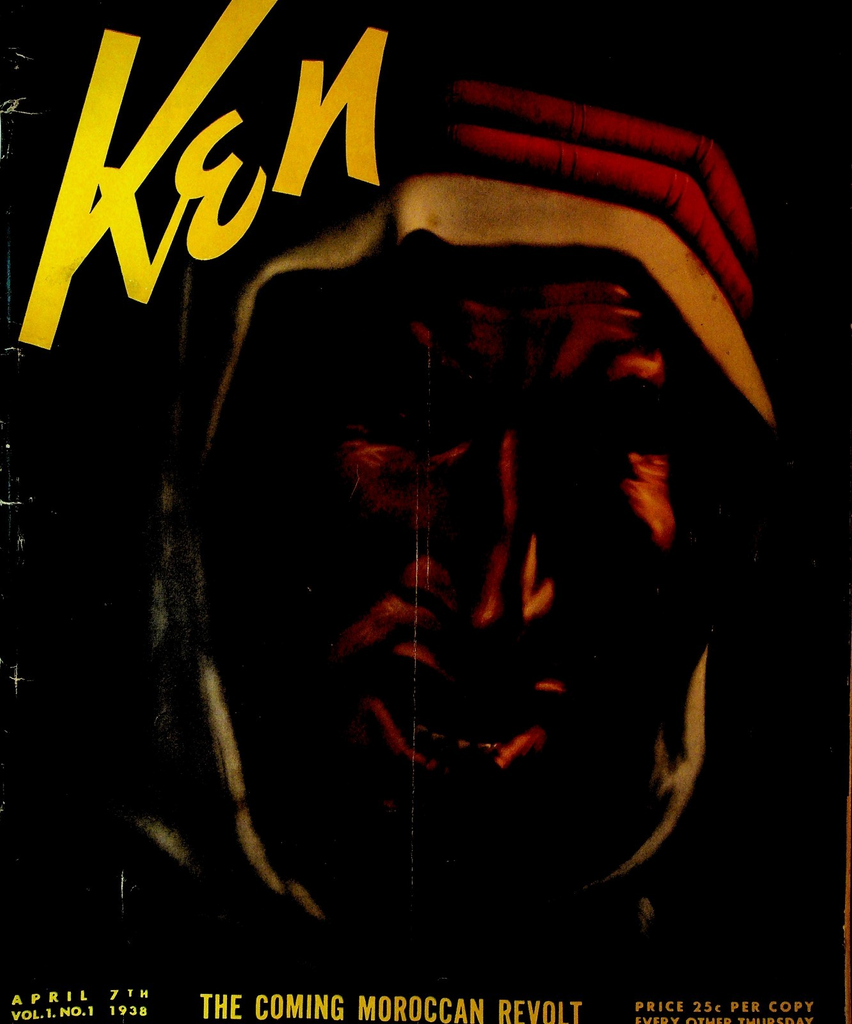Ken Magazine April 7 1938 FIRST ISSUE Ernest Hemingway Morocco0