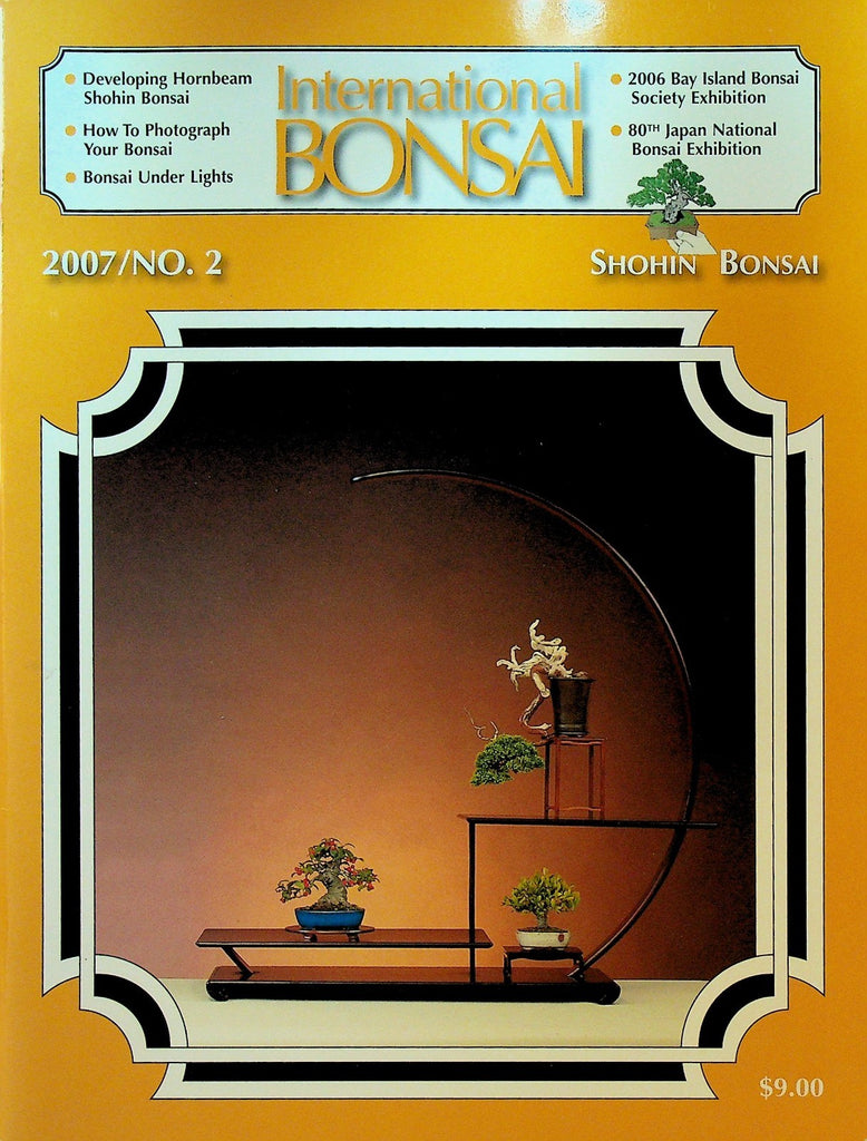 International Bonsai Magazine 2007 #2 Shonin Bonsai Kei Do Tokonoma Display0