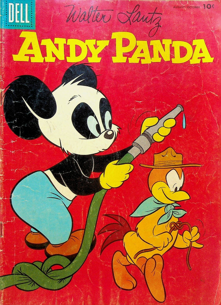 Andy Panda 35 Dell Comics 1956 Knot in Hose0