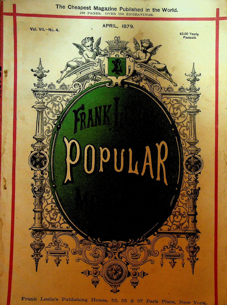 Frank Leslie's Popular Monthly April 1879 Marshal MacMahon of France0