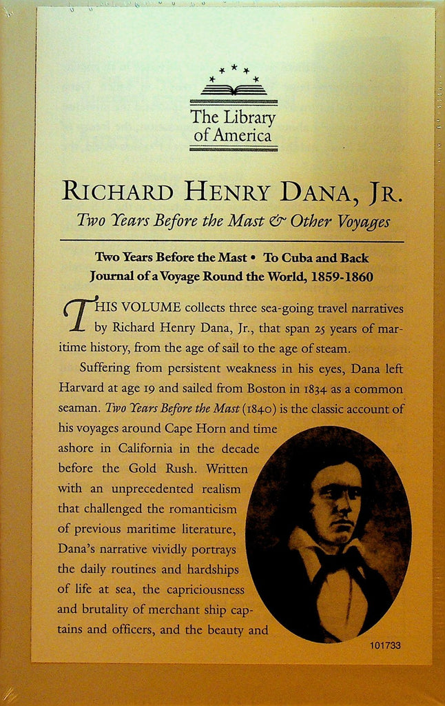 Richard Henry Dana Jr Two Years Before the Mast Library of America Sealed0