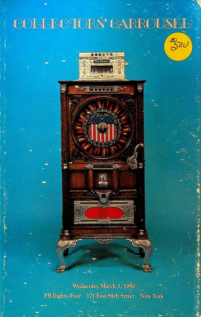 Collector's Carousel Auction Sale March 5 1980 Catalog0