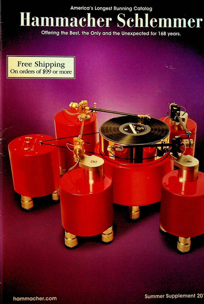 Hammacher Schlemmer Catalog Summer Suplement 2016 Unexpected