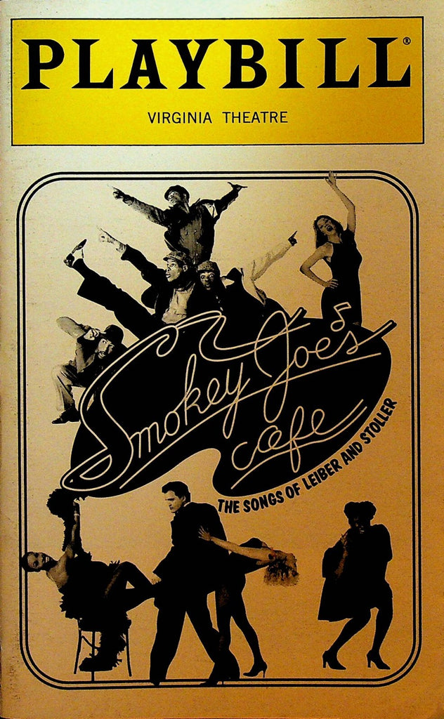 Smokey Joe's Cafe Playbill May 1999 Songs of Jerry Leiber & Mike Stoller0