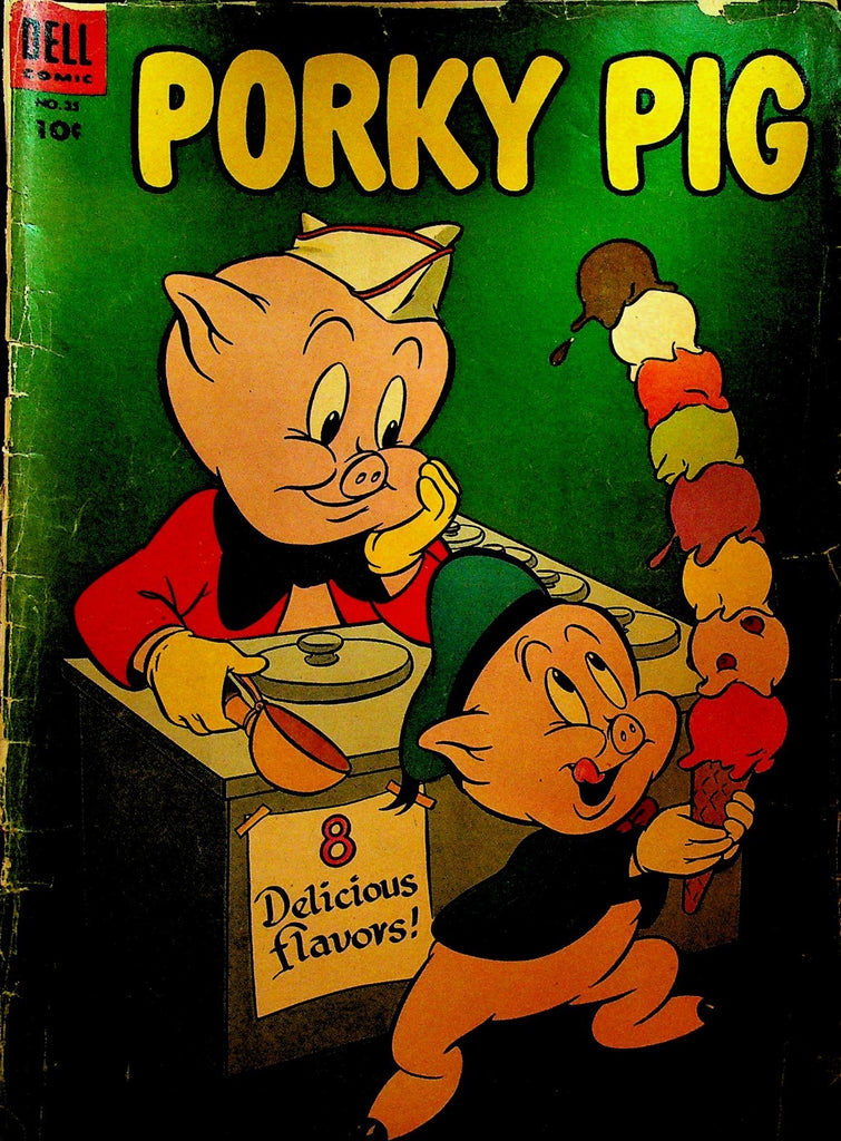 Porky Pig 35 Dell Comics Ice Cream Cone0