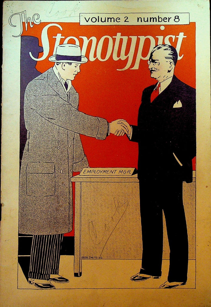 The Stenotypist Magazine V2 #8 1930 LaSalle Extension University0