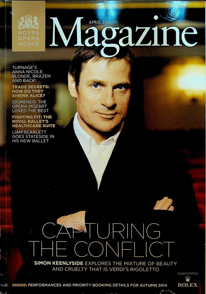 Royal Opera House Magazine April 2014 Simon Keenlyside Liam Scarlett0