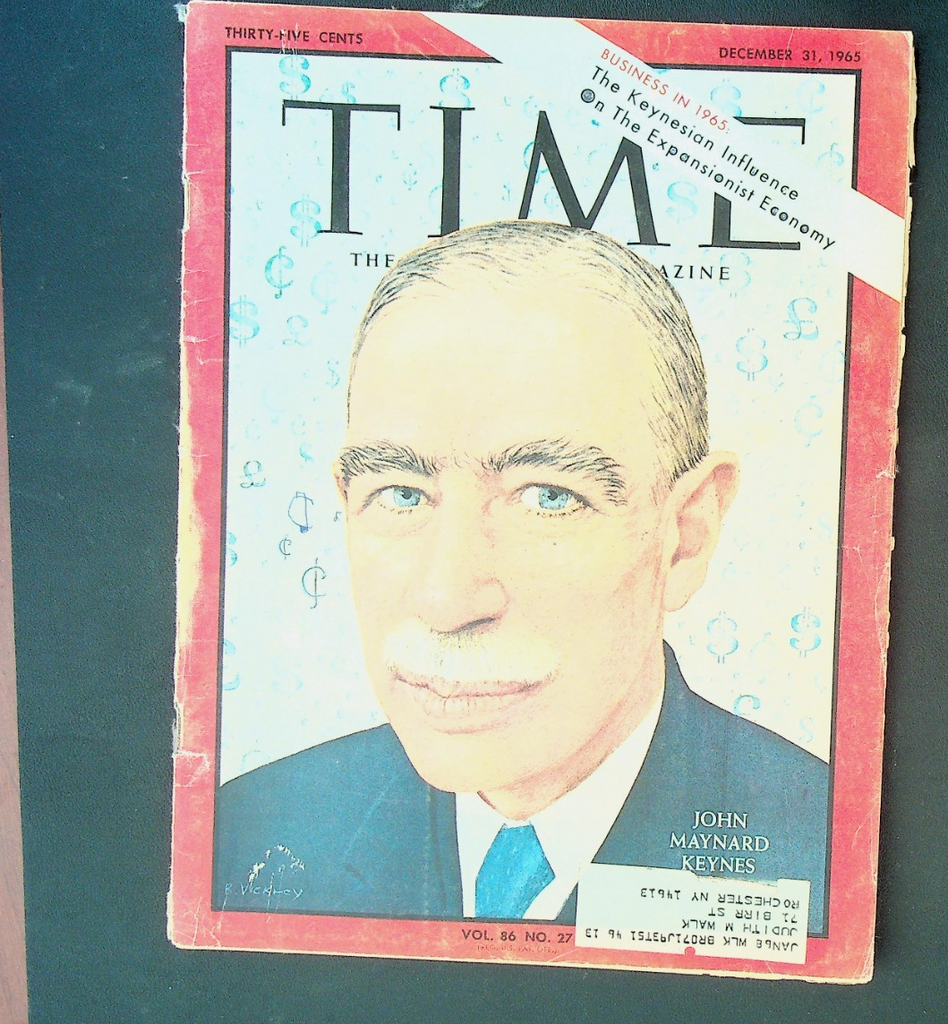 Time Magazine December 31 1965 John Maynard Keynes Sophia Loren The Beatles0