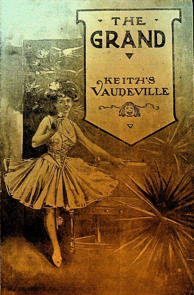 Grand Keith's Vaudeville Program August 30 1909 Henry Keane Olive Briscoe0