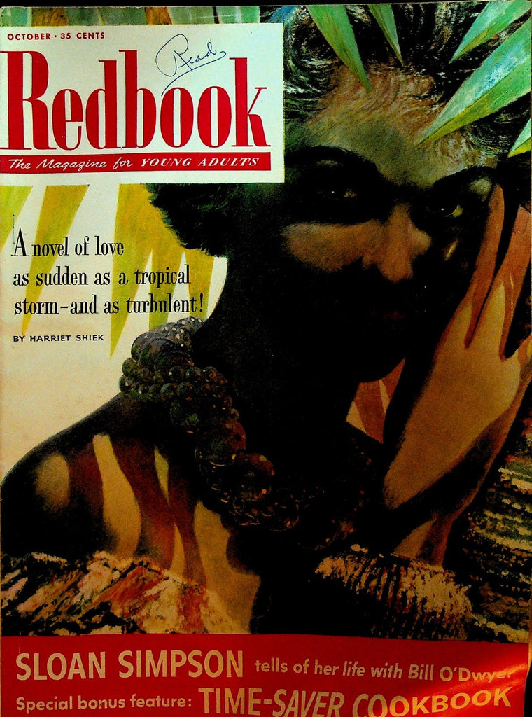 Redbook Magazine October 1954 Edwin George Bowling Joan Vatsek Harriet Shiek0