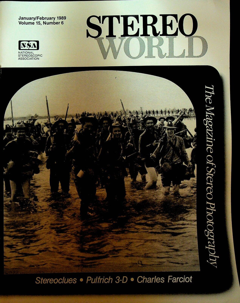Stereo World Magazine of Photography January 1989 Charles Farciot