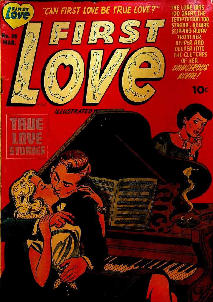 First Love Illustrated 26 Harvey Comics 1952 Golden Age Romance Comic0