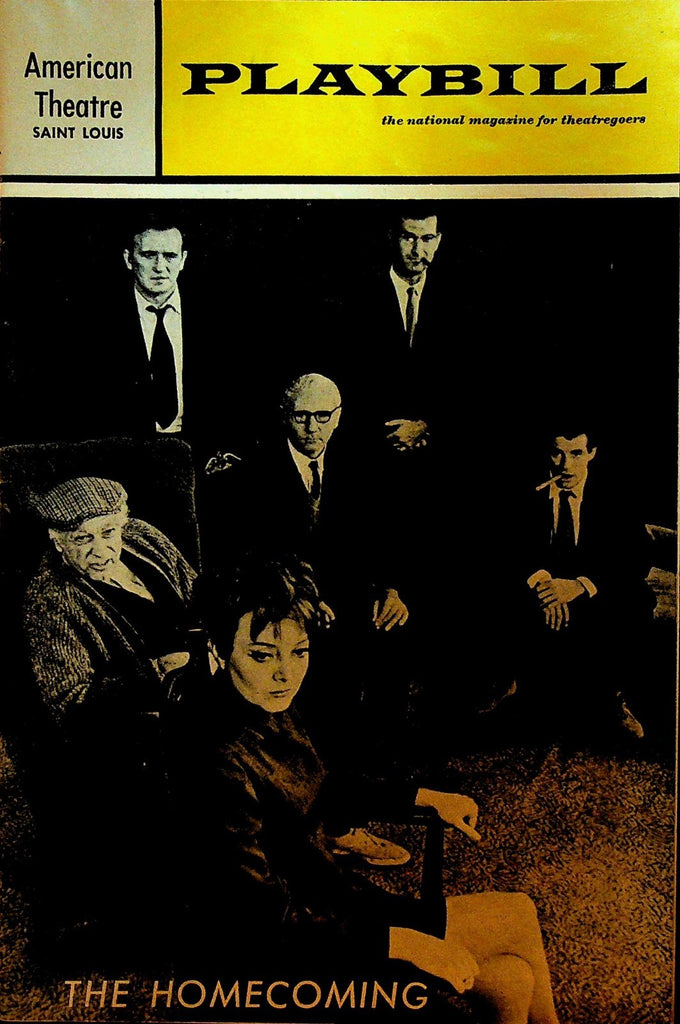 The Homecoming Playbill November 1967 Carolyn Jones William Roerick Denis Holmes0