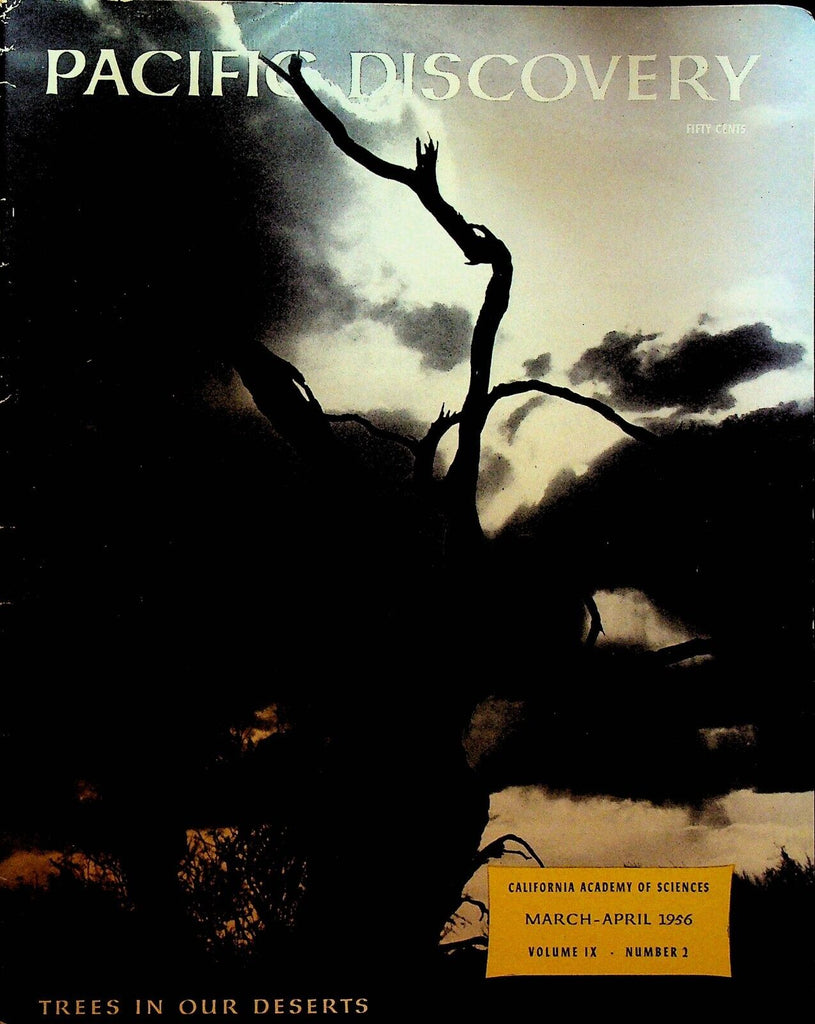 Pacific Discovery Magazine March 1956 Arizona Sonora Desert Museum Desert Trees