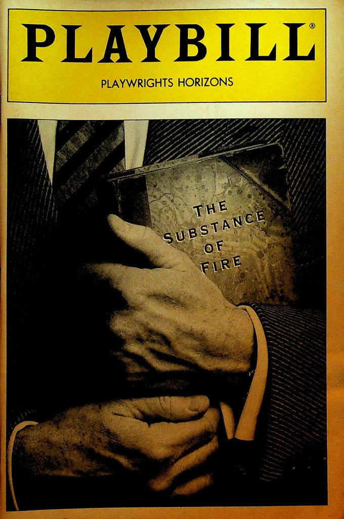 The Substance of Fire Playbill May 1991 Sarah Jessica Parker Patrick Breen0