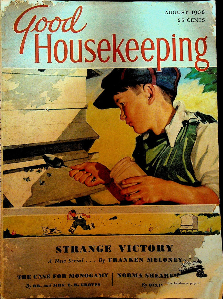 Good Housekeeping August 1938 Donald Duck Norma Shearer Kathleen Norris0