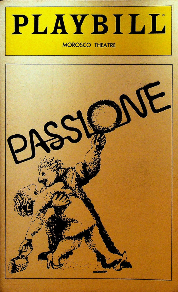 Passione Playbill September 1980 Jerry Stiller Daniel Keyes Peter Iacangelo0