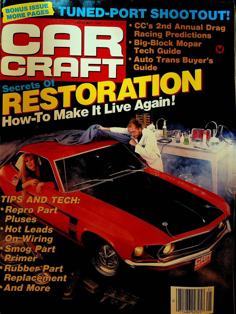 Car Craft Magazine May 1989 Camaro Pontiac Firebird Street Machine Nationals