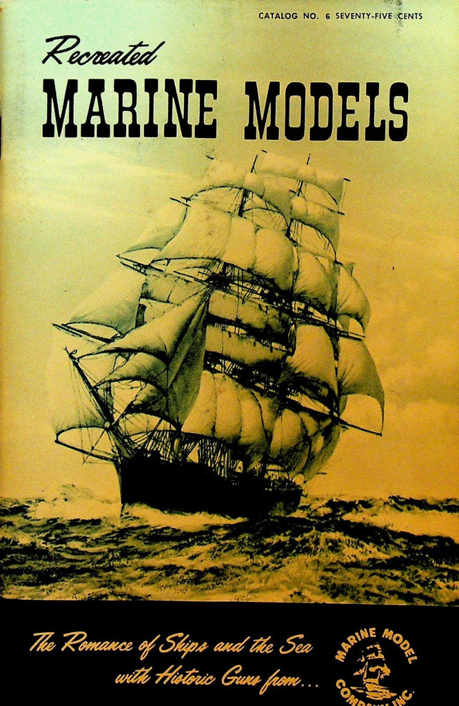 Recreated Marine Models Catalog 6 Marine Model Co Halesite Long Island NY0