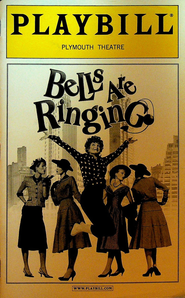 Bells are Ringing Playbill May 2001 Faith Prince Marc Kudisch David Garrison0