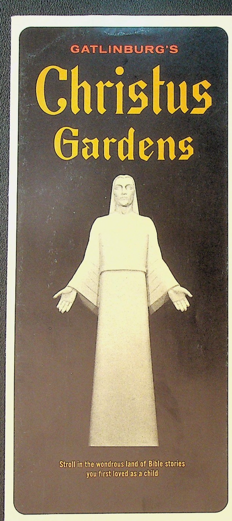 Gatlinburg Tennessee Christus Gardens Brochure0