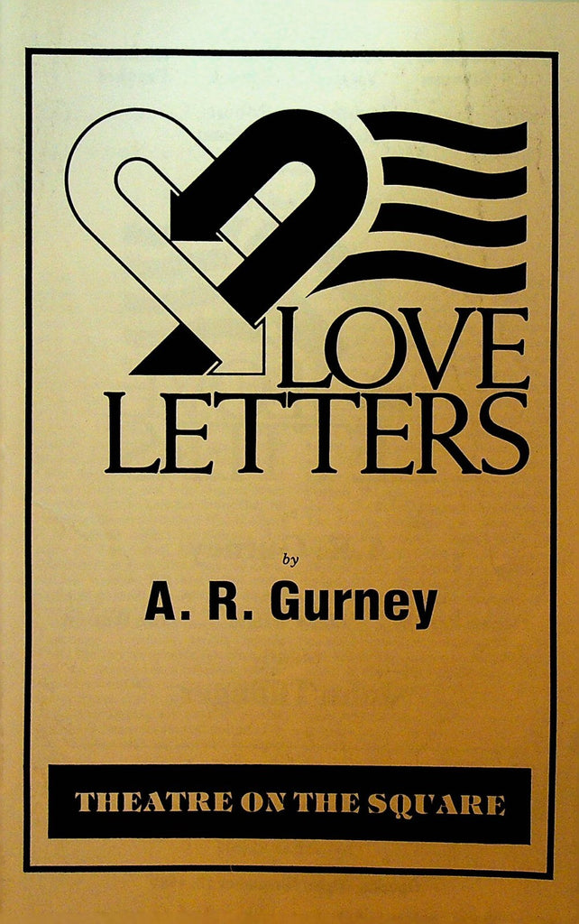 Love Letters Playbill Julie Hagerty Christopher Reeve Theatre on the Square0