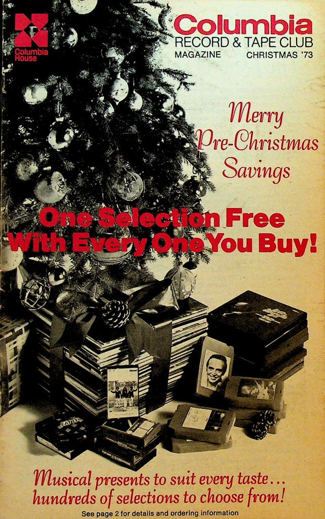 Columbia Record & Tape Club Catalog Christmas 1973 Moody Blues Santana The Who0