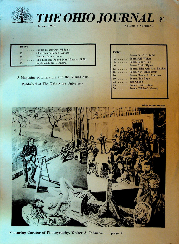 The Ohio Journal Winter 1976 Ohio State University Literature Visual Arts0