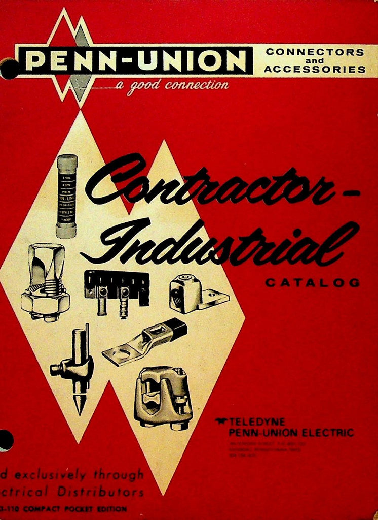 Penn Union Connectors & Accessories Catalog Contractor Industrial 19720