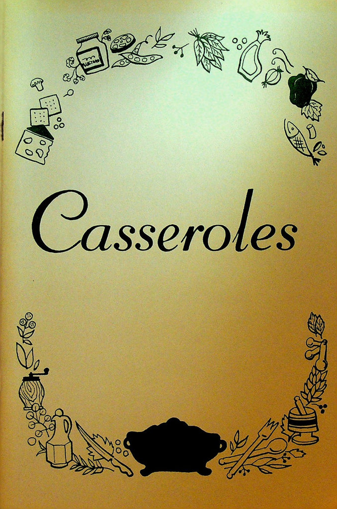 Casseroles 1957 Cookbook Rochester Gas & Electric0