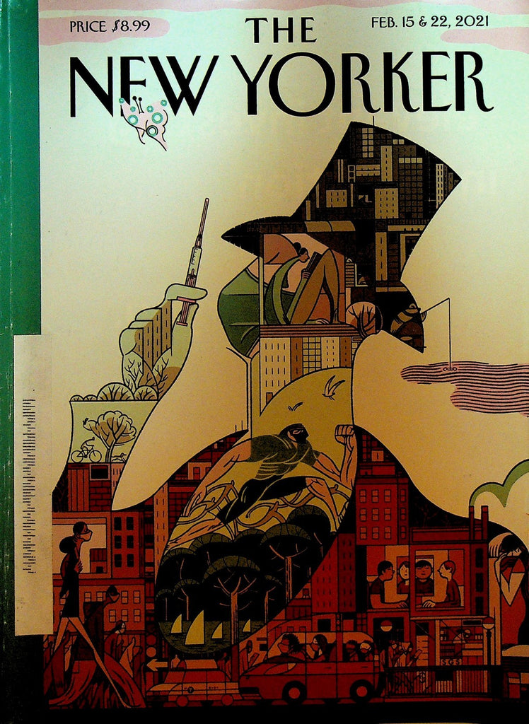 New Yorker Magazine February 15 2021 Eustace Tilley Glennon Doyle Stan Lee0