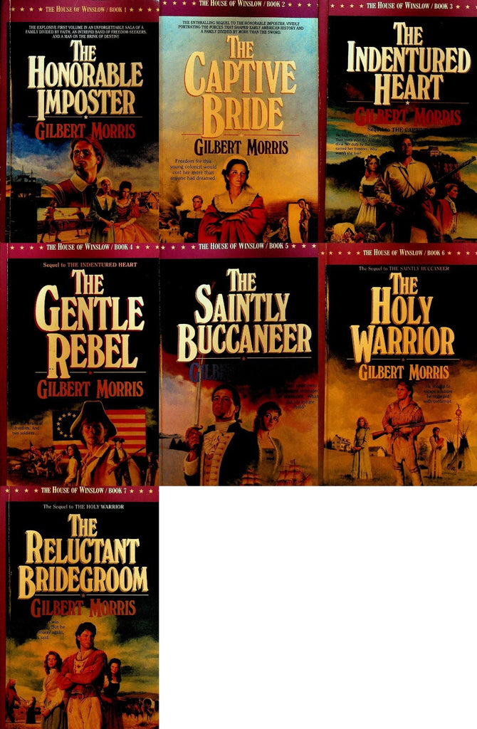 The House of Winslow Book Lot of 7 HC Gilbert Morris0