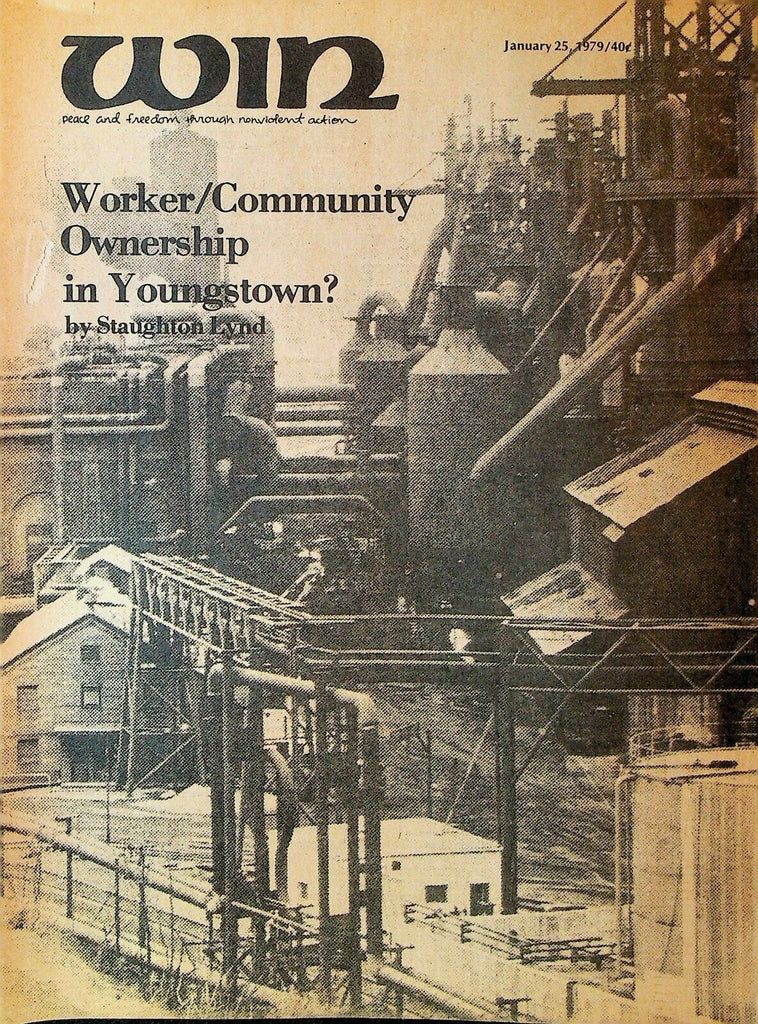 Win Magazine January 25 1979 Jo Nesbitt Youngstown Sheet and Tube Ohio0