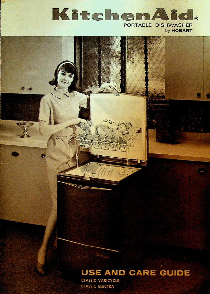 KitchenAid Portable Dishwasher Use and Care Guide 19660