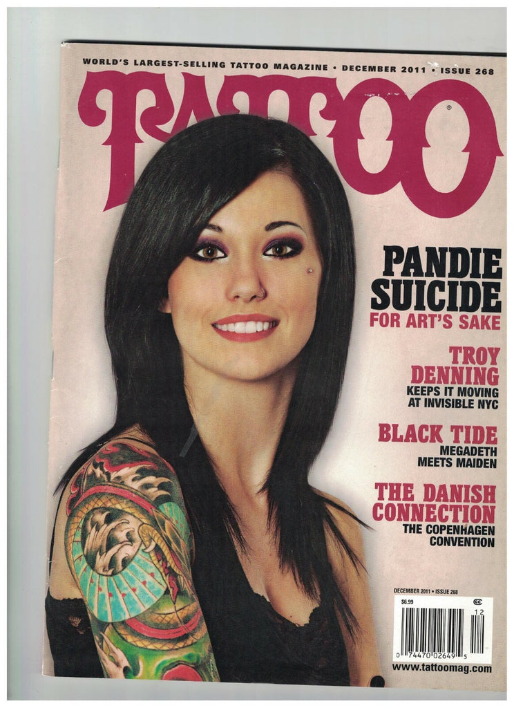 Tattoo Magazine December 2011 Black Tide Dustin Gleason Pandie Suicide0