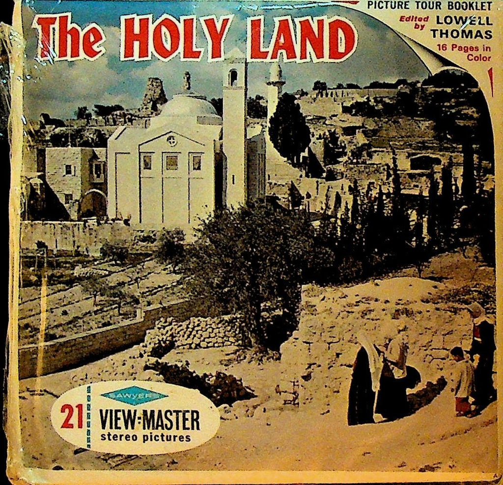The Holy Land Lowell Thomas View Master Sealed0