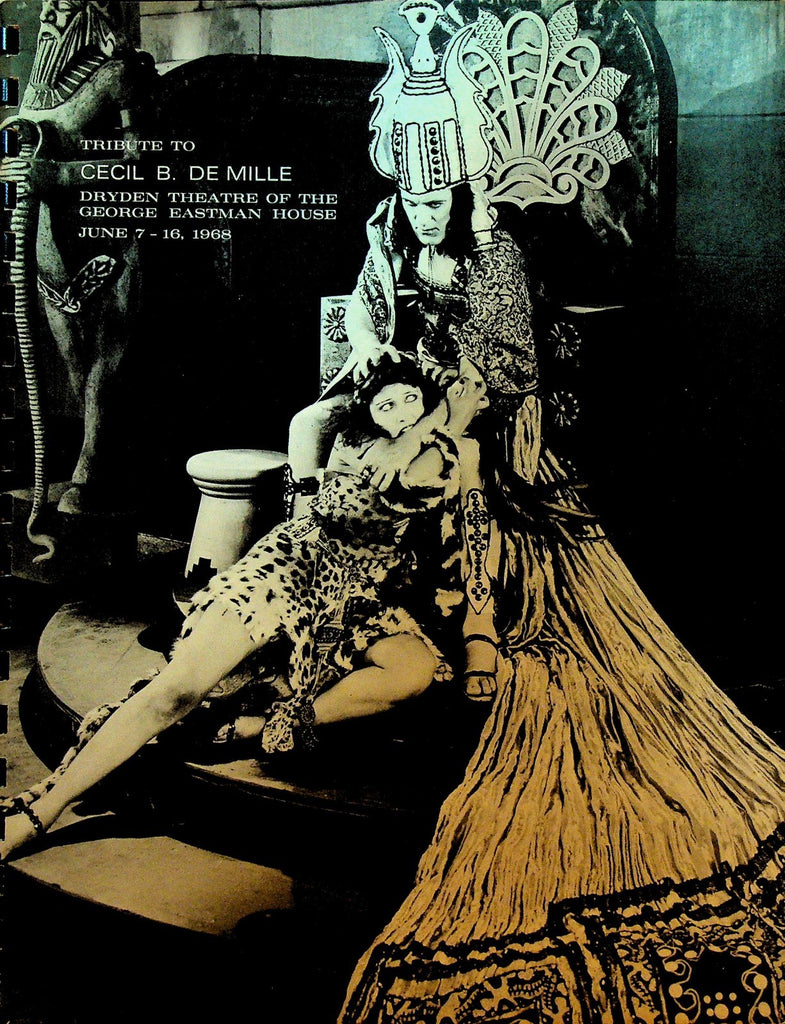Dryden Theatre Film Society Cecil De Mille Comb Bound Booklet0