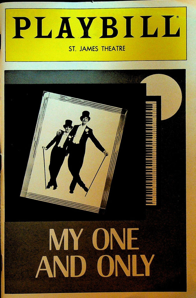 My One and Only Playbill June 1983 Twiggy Tommy Tune Adrian Bailey Jill Cook0