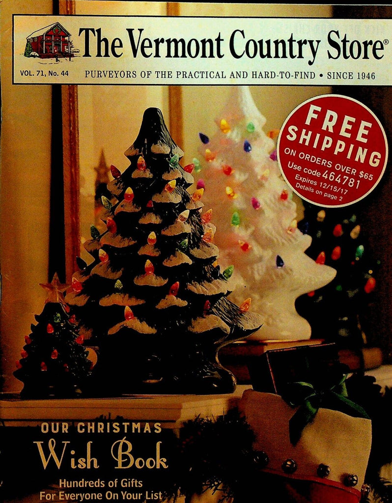 Vermont Country Store Catalog Christmas 2017 Fashion Clothing Housewares